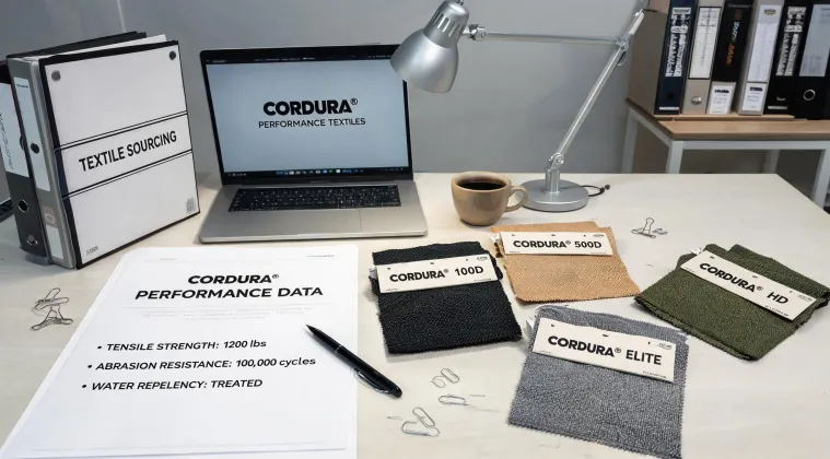 Cordura Performance Data textile scene