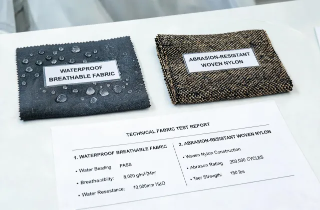 Performance Fabric & Membrane swatch